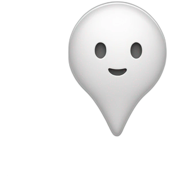 White location mark emoji