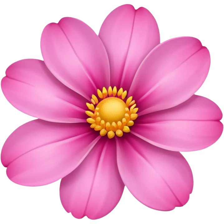 pink flower emoji