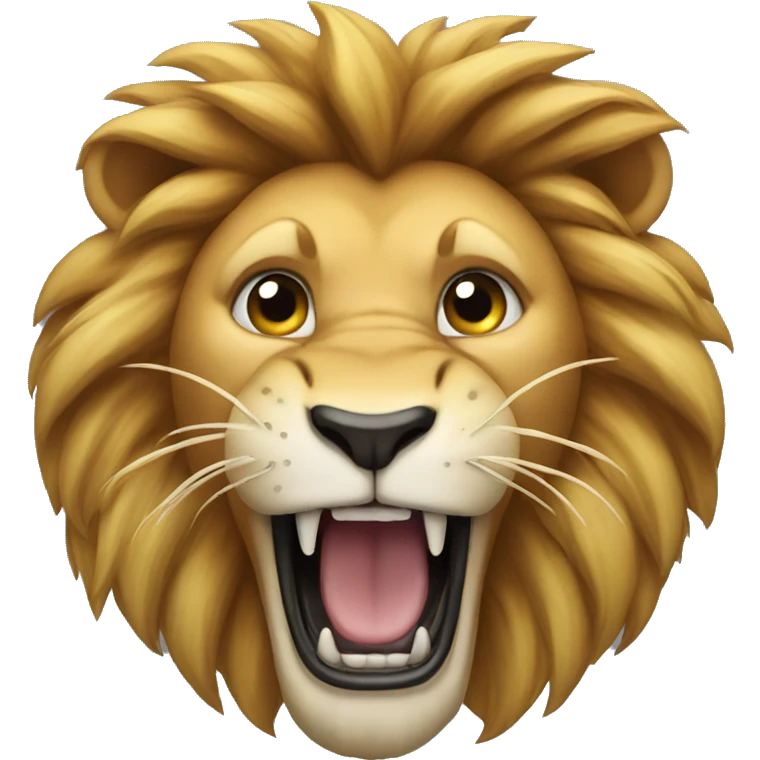 lion roaring emoji