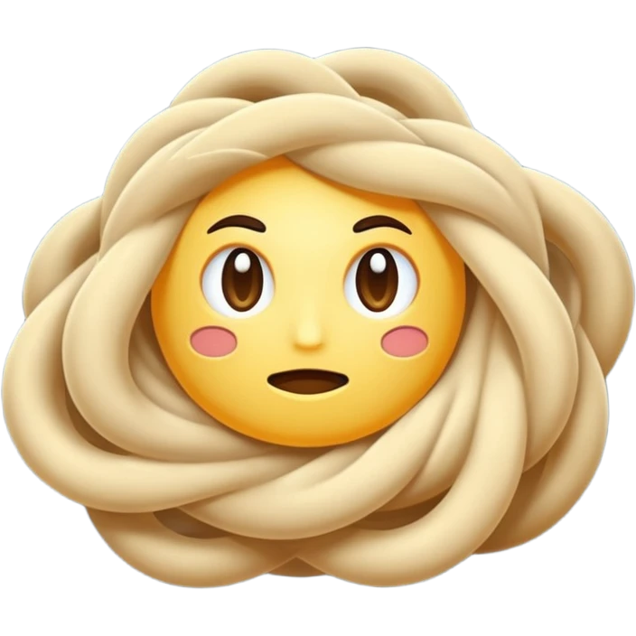 Make a fighting dust Cloud with stars and without face emoji