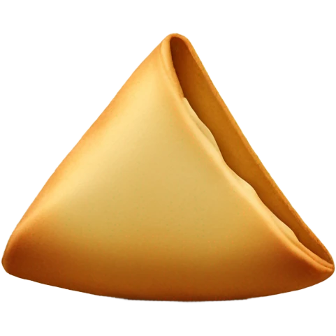 Fortune cookie emoji
