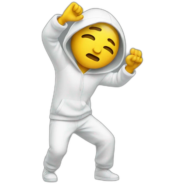 Person dab  emoji