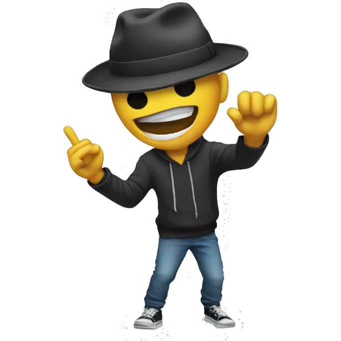 Emoji dab emoji