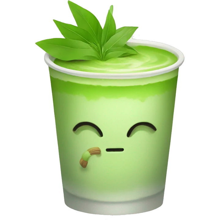 Matcha drink emoji