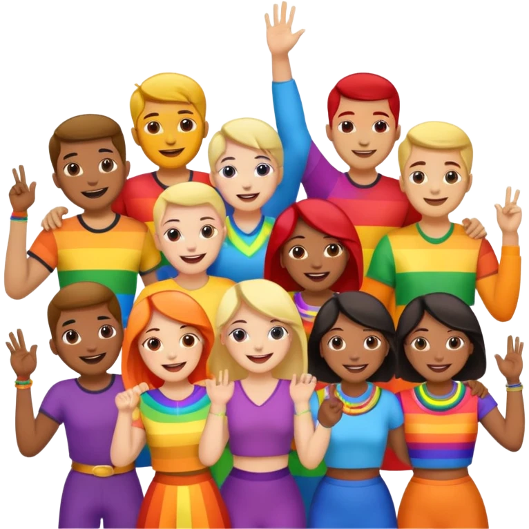 pride charcters emoji