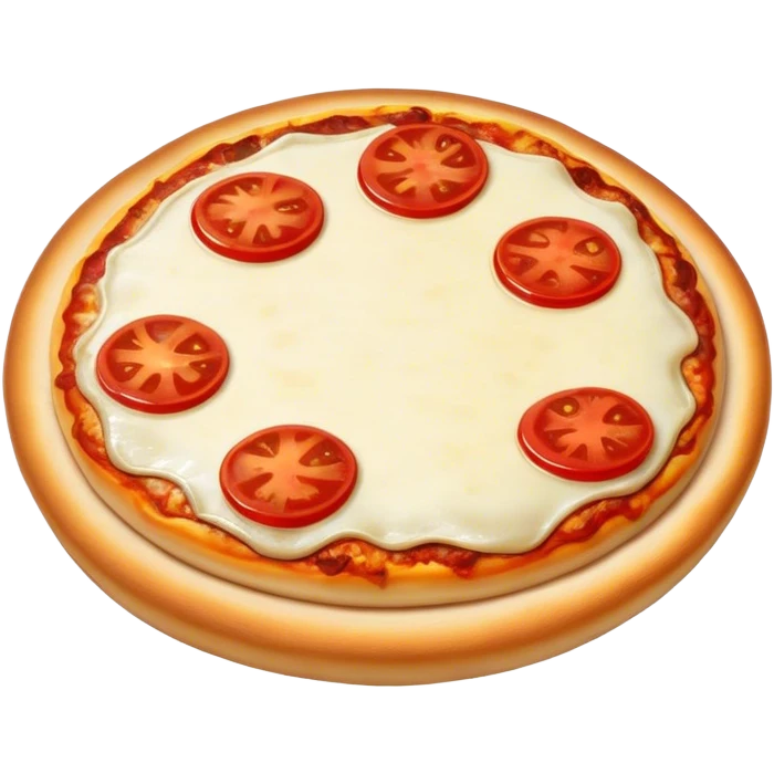 English muffin pizza emoji