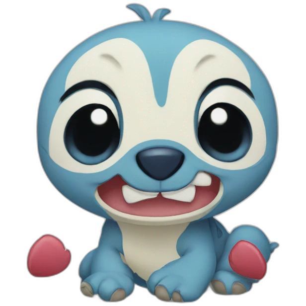 Stitch kawaï emoji