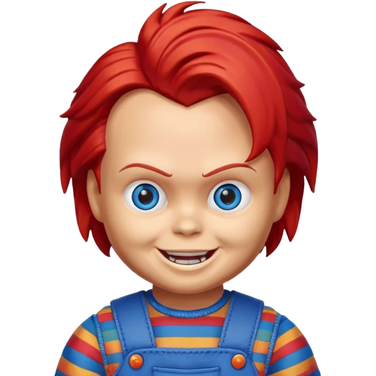 Un emojin de chuky emoji