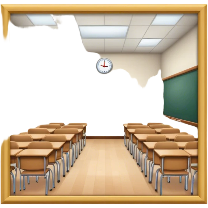 empty classroom emoji