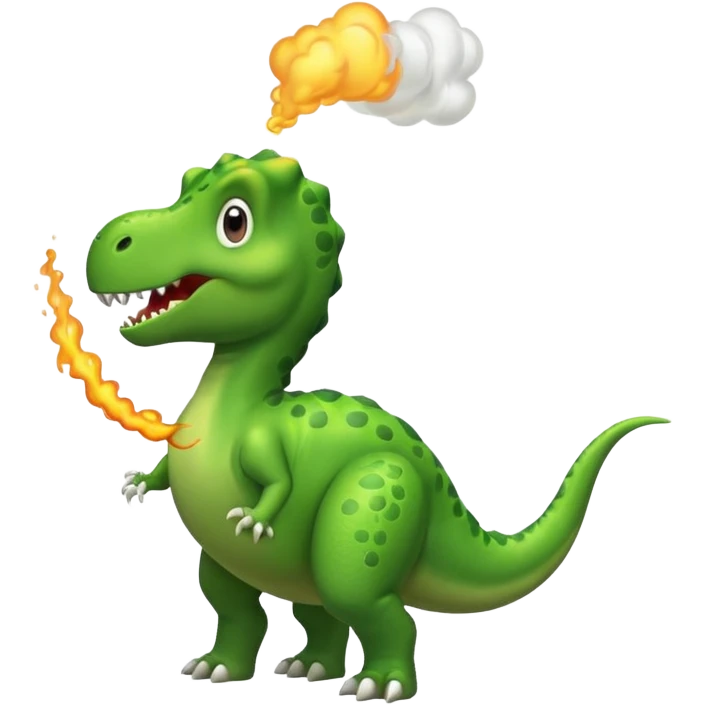 Dinosaur farting  emoji