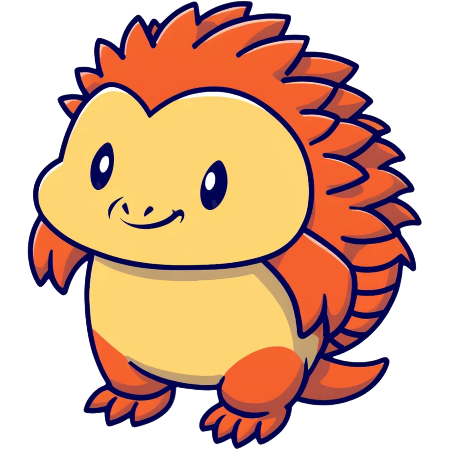Knuckles the Echidna face from Sonic the Hedgehog emoji