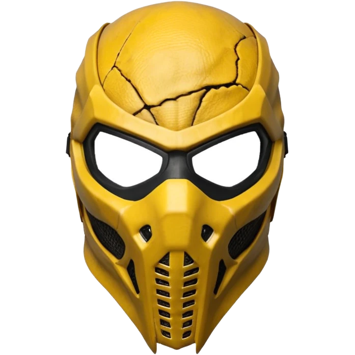 mortal kombat scorpion mask emoji