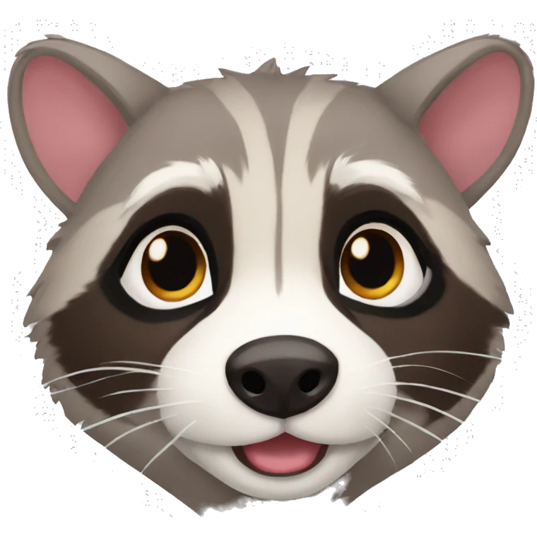 Racoon furet mix emoji