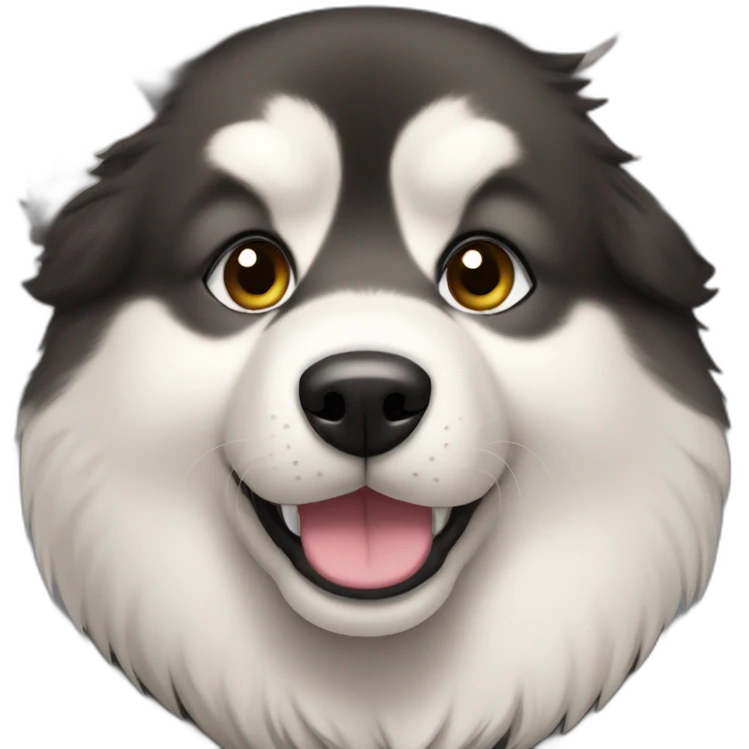 puppy malamute emoji