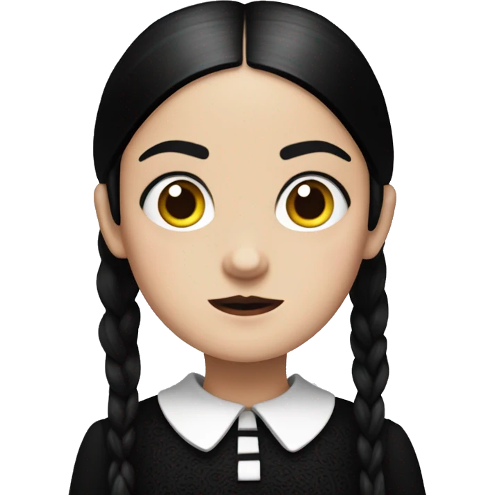 Wednesday Addams emoji