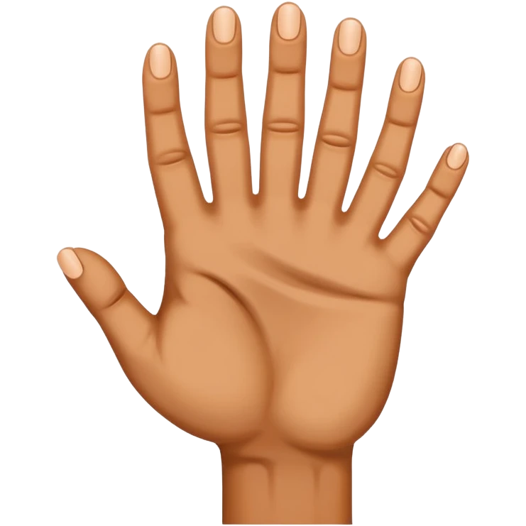 10 Fingers on one Hand emoji