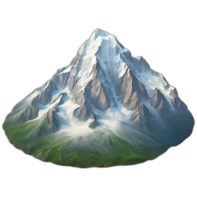 Mont blanc emoji