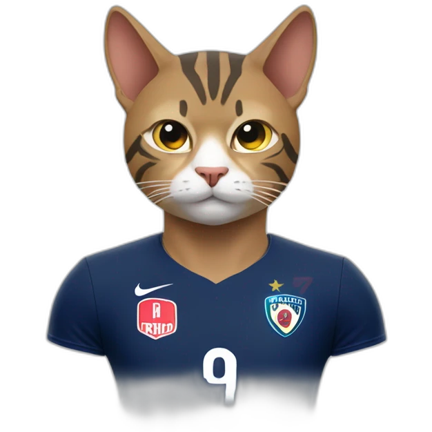 Kylian Mbappé cat version emoji