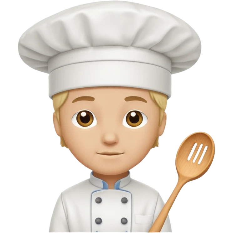 white chef hat emoji