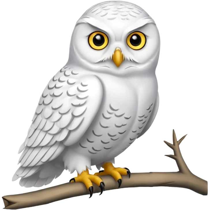 snowy owl emoji