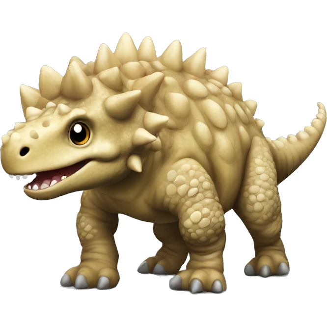 ankylosaurus dinosaur emoji