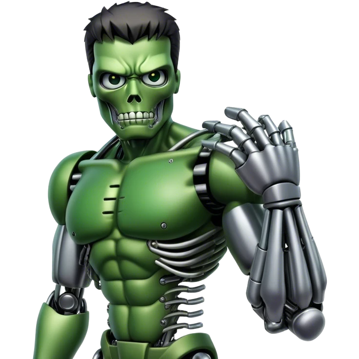 Terminator Hulk emoji