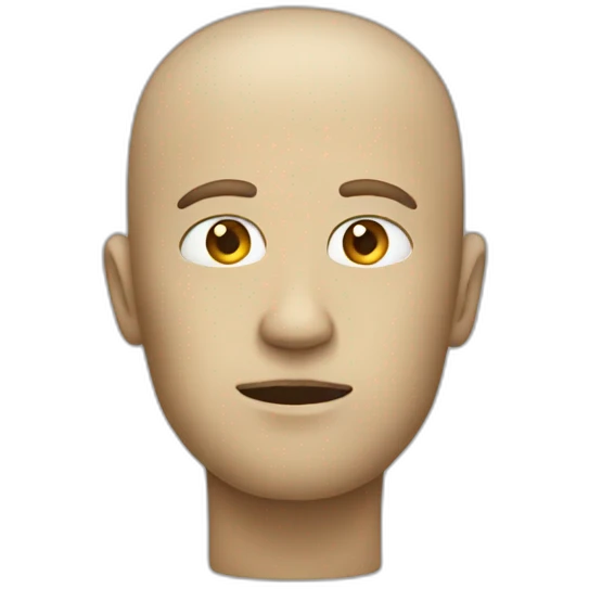 a head without face  emoji
