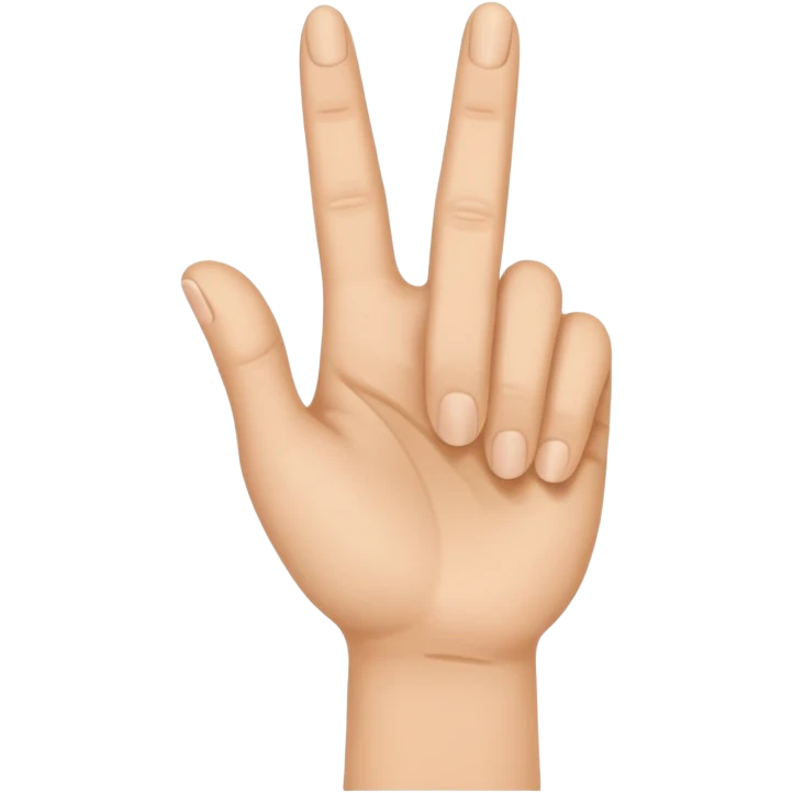 hand making the West Coast gesture emoji
