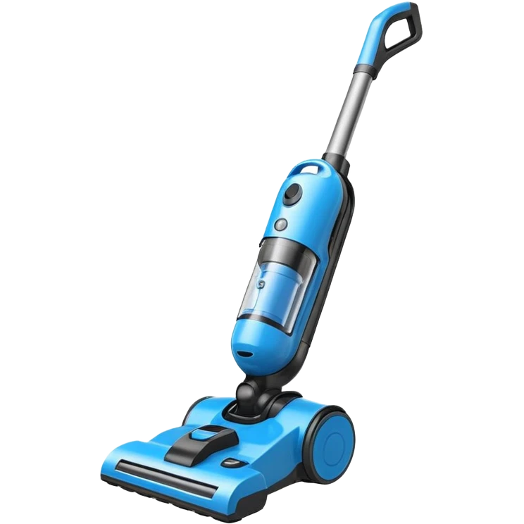blue cordless vacuum emoji