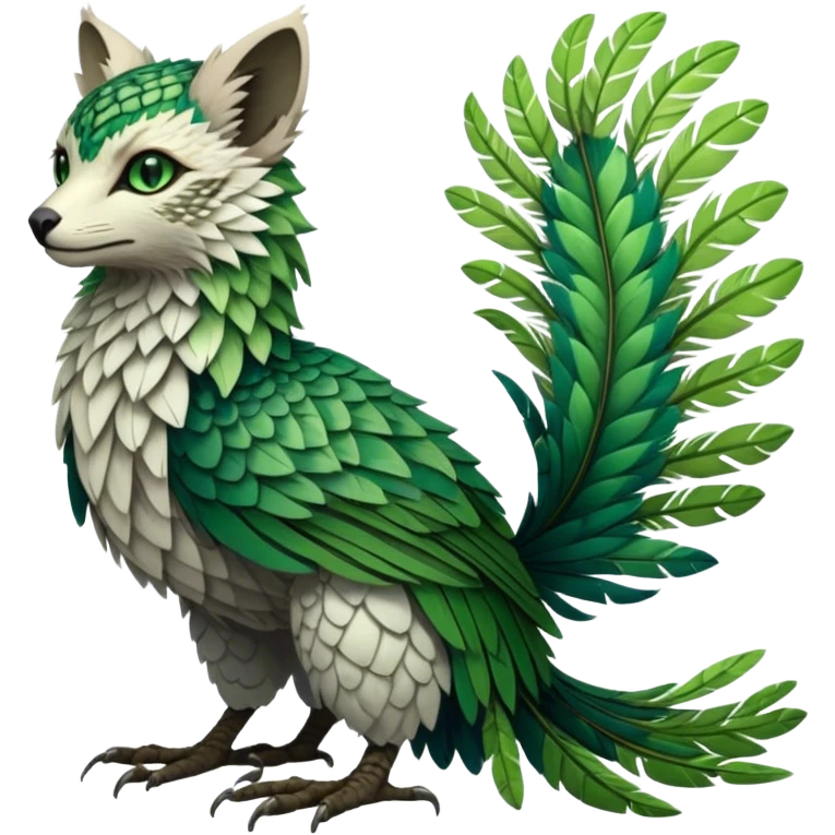 Modern Realistic Rare Fantasy Vernid-Trico-species by LiLaiRa full body emoji
