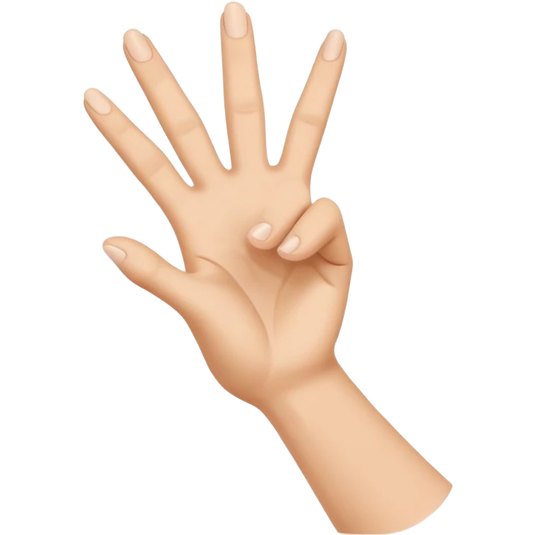 Cover hand gesture  emoji