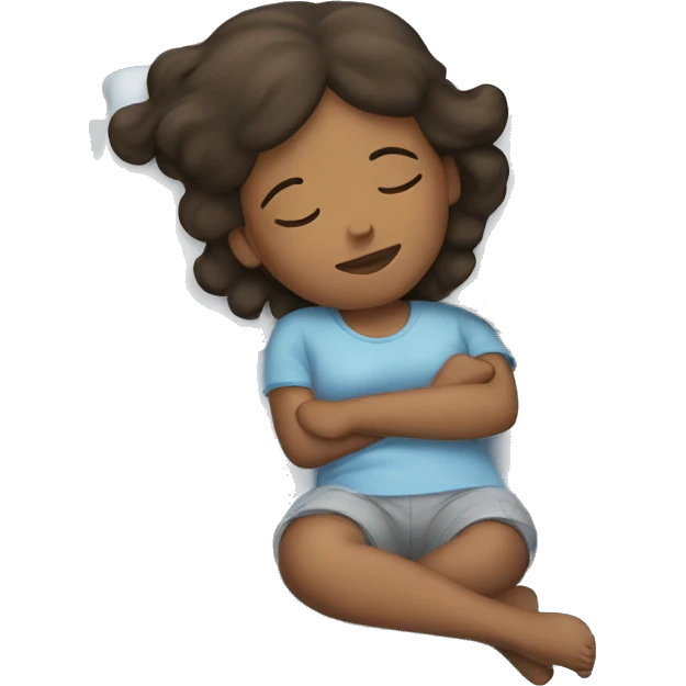 Girl sleeping emoji
