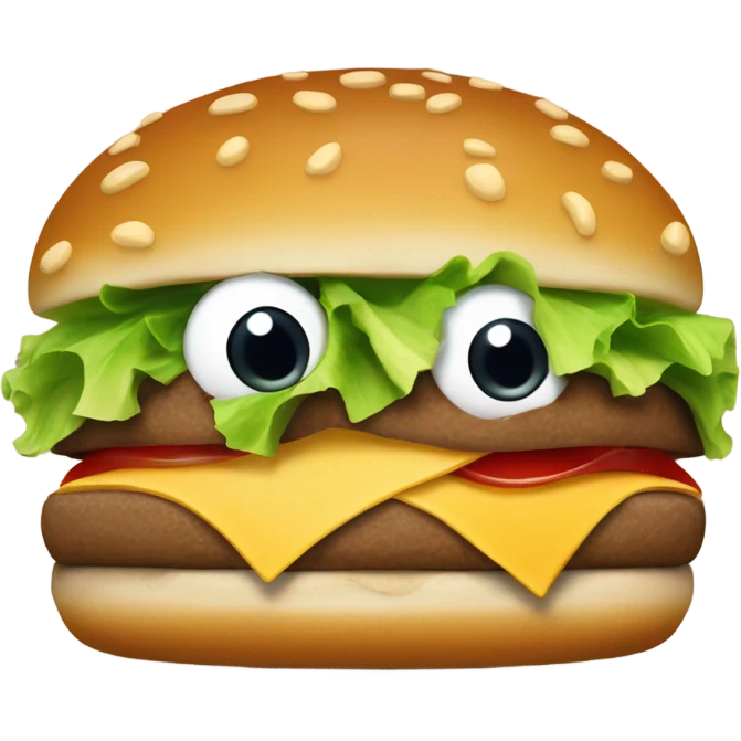 burger crying  emoji