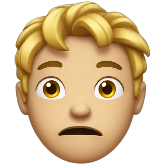Stressed emoji face emoji