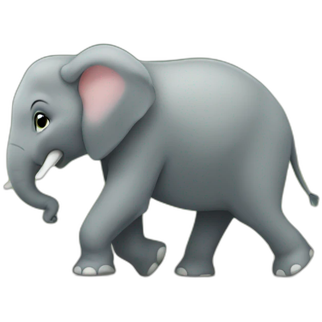 Éléphant-danse emoji