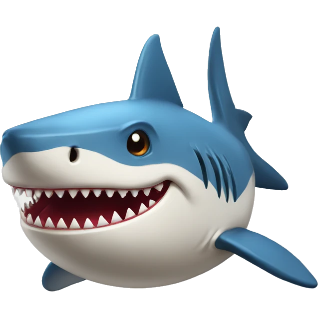 Baseball shark emoji