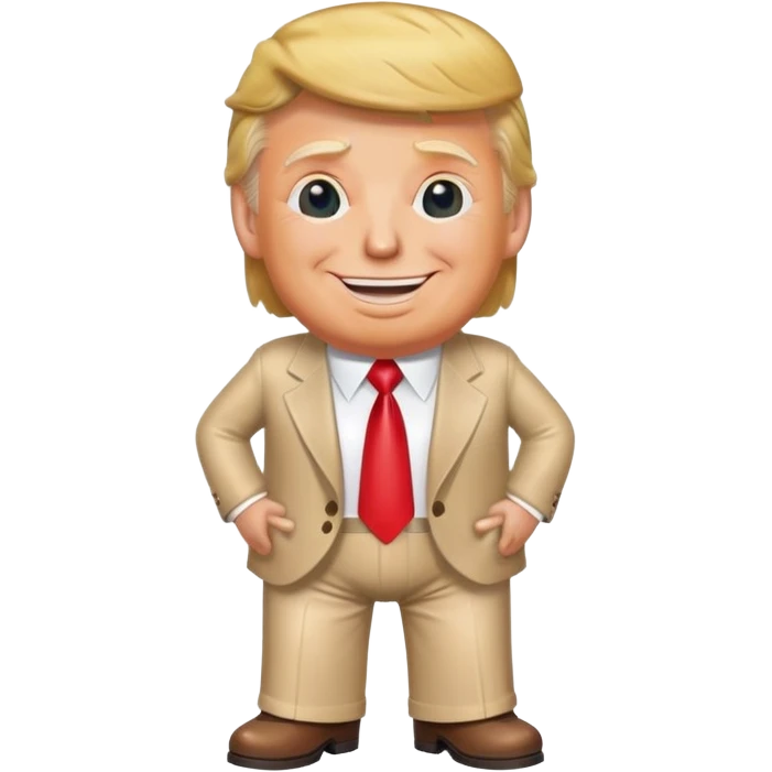Trump peeing his pants  emoji