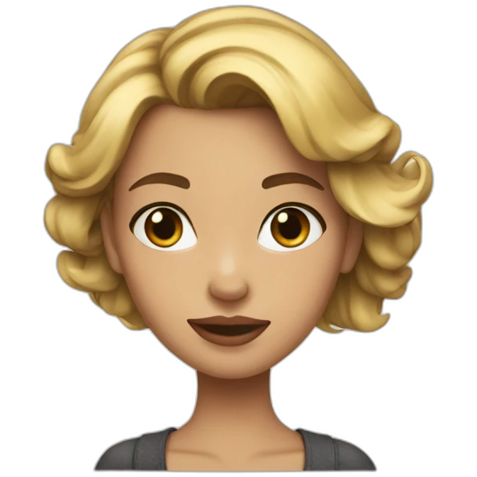 Jolie fille emoji