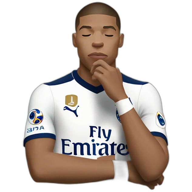 Kylian mbappé qui dort emoji