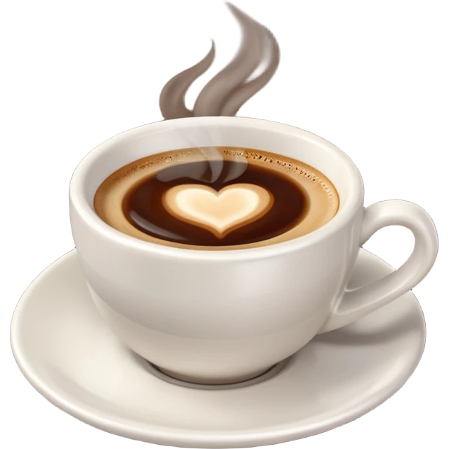 3d style espresso emoji