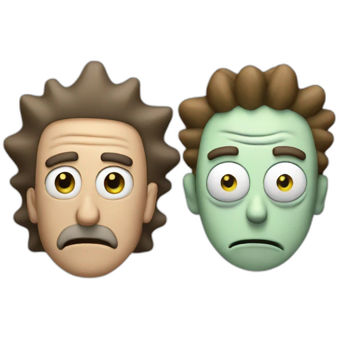 rick and morty emoji