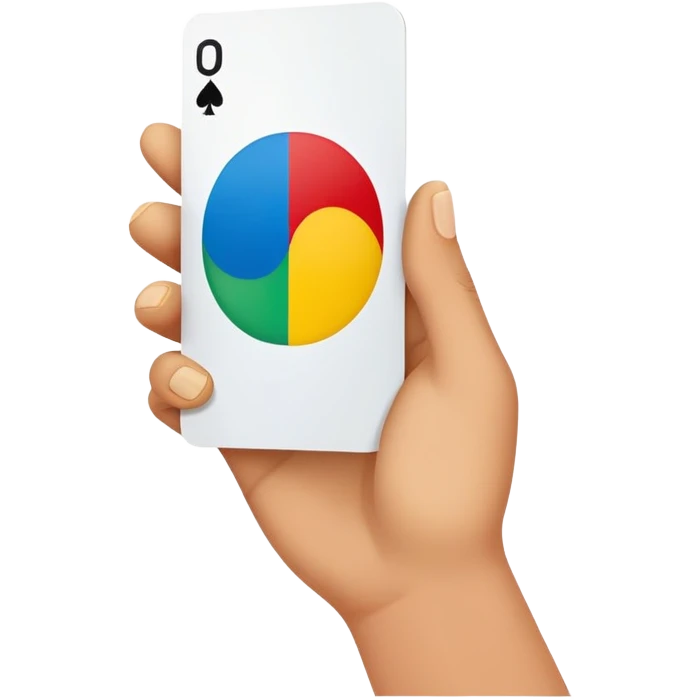 hand holding an UNO reverse card emoji