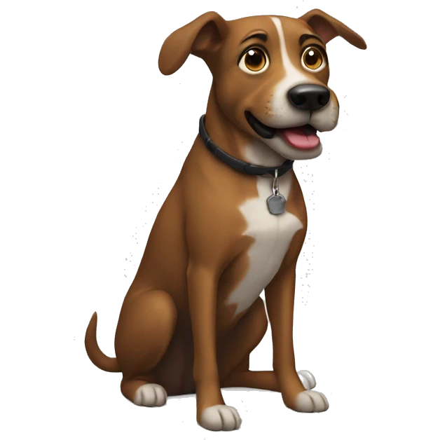 Dog man emoji