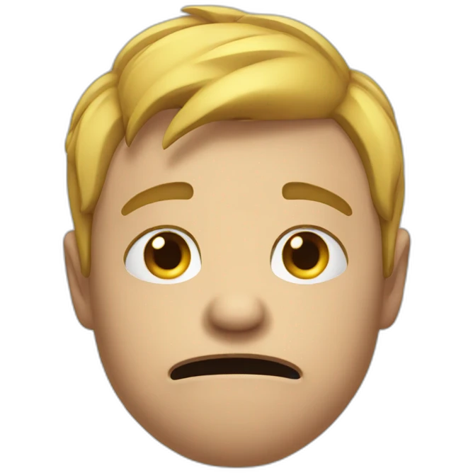 frustrated  emoji
