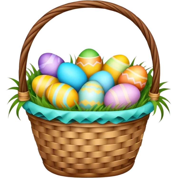 Easter basket  emoji