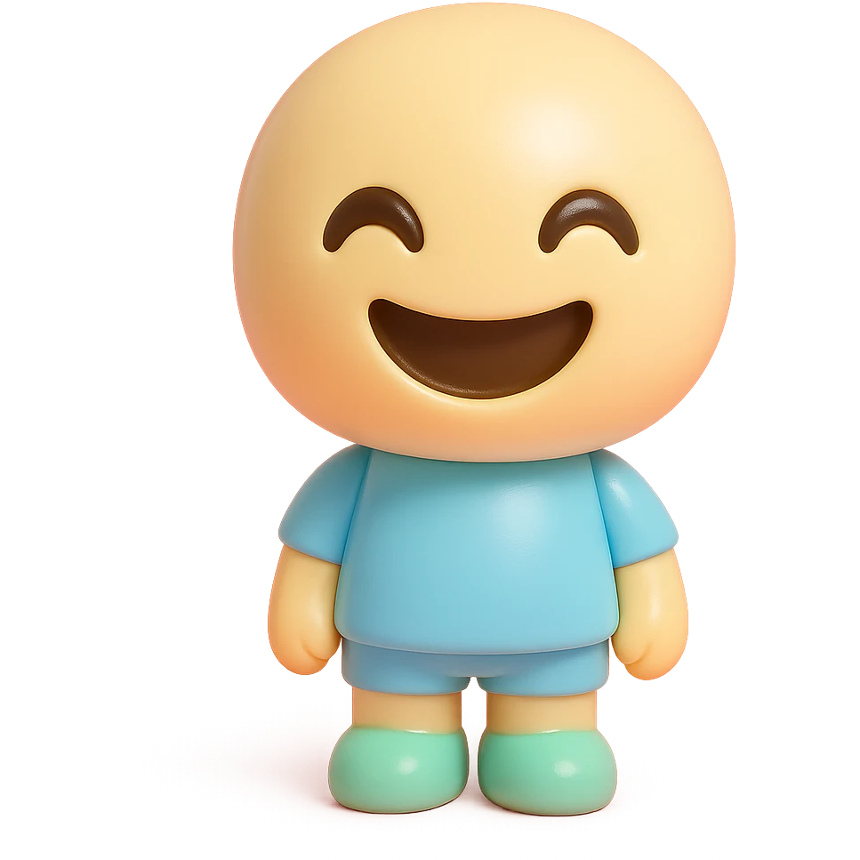 vinyl figure in emoji style emoji