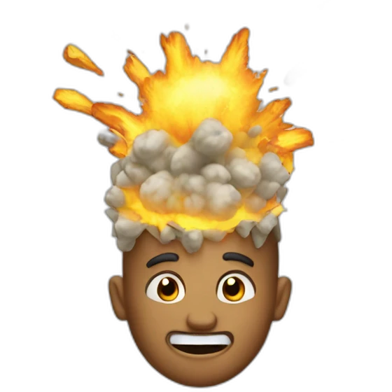 Exploding Head emoji emoji