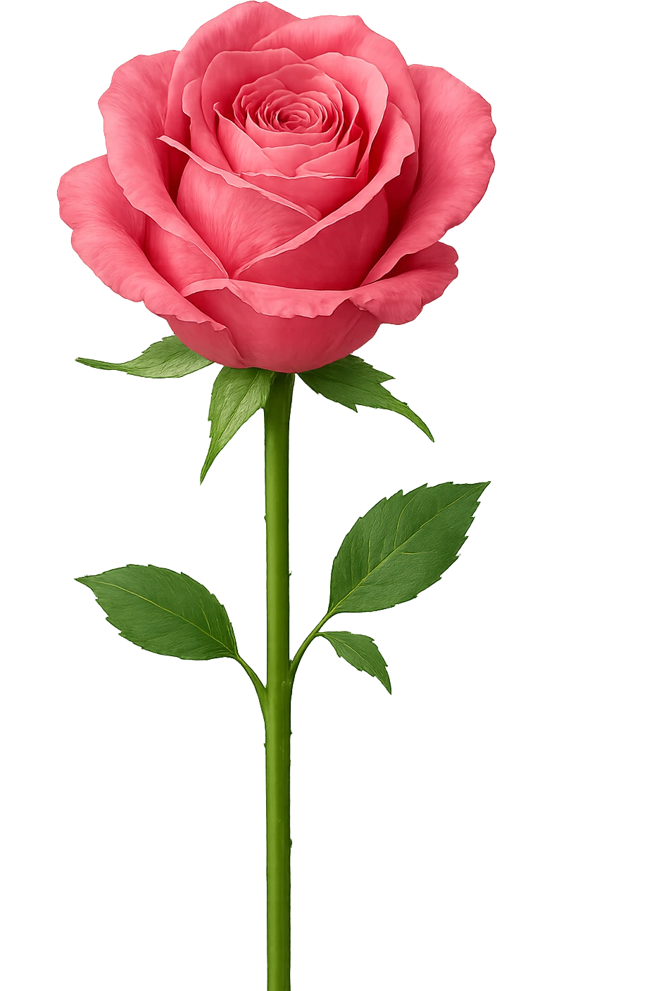 pink rose emoji