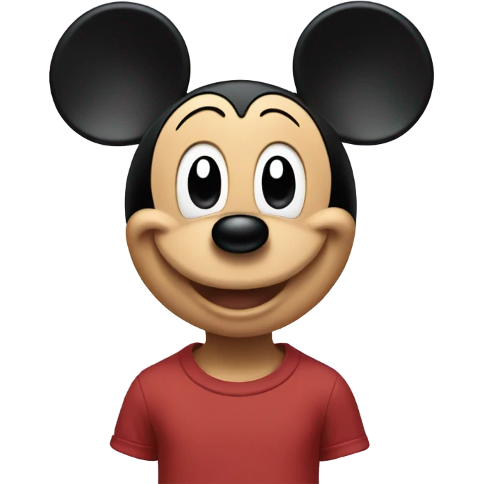 mickey mouse emoji