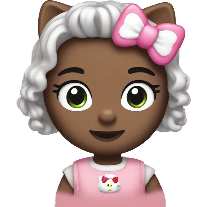 Hello kitty emoji